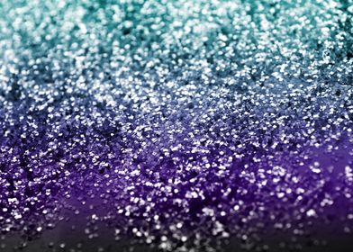 Aqua Purple Glitter 2
