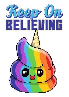 Keep On Believing Unicorn 