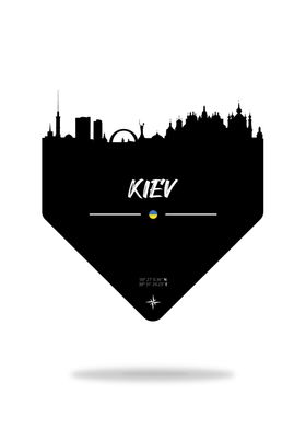 Kiev Ukraine Skyline