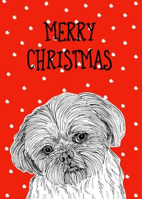 Shih Tzu Christmas Decor