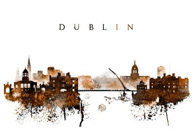 Dublin Ireland Skyline