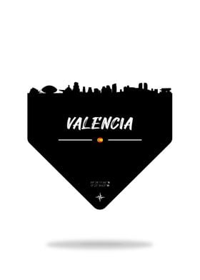 Valencia Spain Skyline