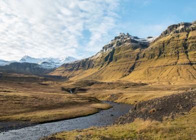 Mountains in Iceland