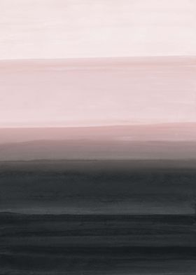 Blush Black Watercolor 1