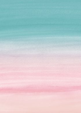 Watercolor Beach Dream 2