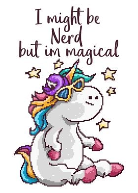 Nerd and Magical Unicorn