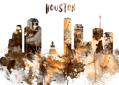 Houston Texas Skyline