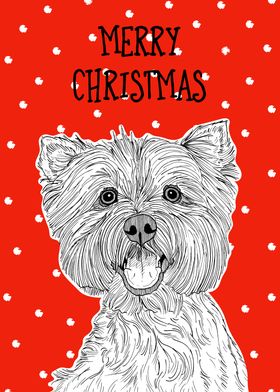 Westie Christmas Greeting