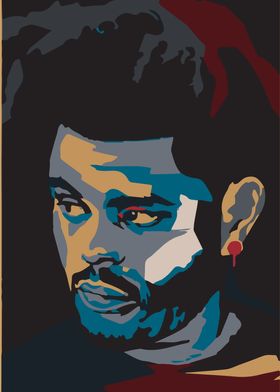 The Weeknd Poster art