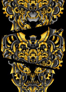 Angry Lion Steampunk