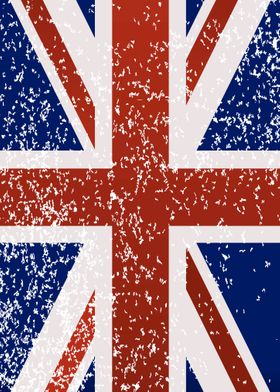 Grunge British Flag