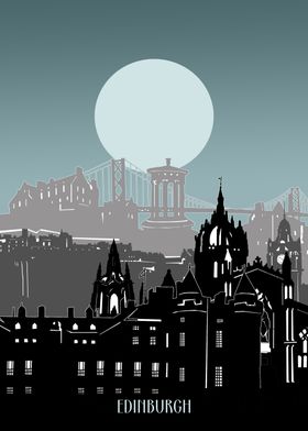 edinburgh city minimal