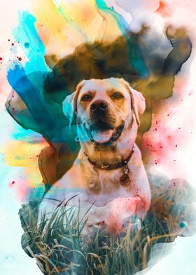 Labrador Illustration