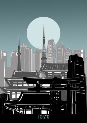 tokyo city minimal