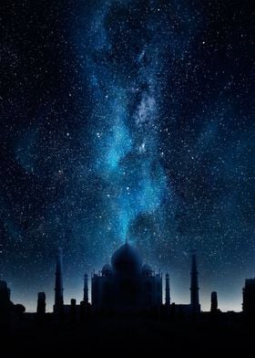 Night Taj Mahal