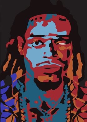 Fetty Wap Art painting