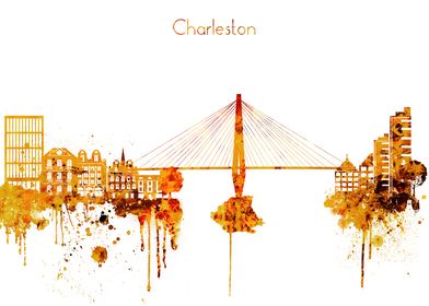 Charleston SC Skyline