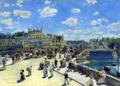 Renoir Pont Neuf Paris