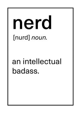 Dictionary Nerd Definition