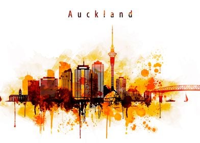 Auckland Skyline 