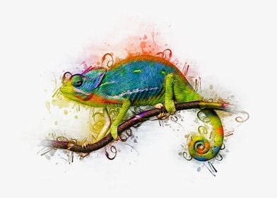 Chameleon Art