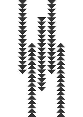 Aztec Boho Triangles