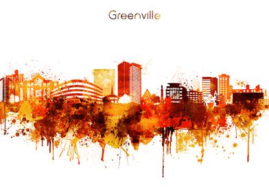 Greenville SC Skyline