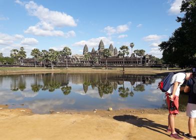 Angkor Wat Shadow