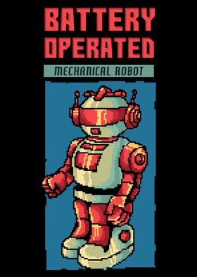 Vintage 80s Robot