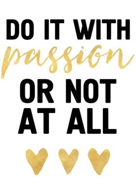 Do it with Passion