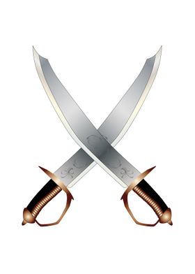 Crossed Cutlasses