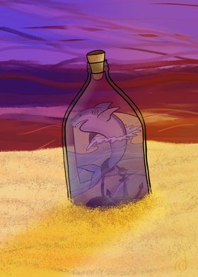 Shark in a Bottle