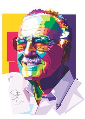 Stan Lee Popart 