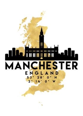 Manchester Map England