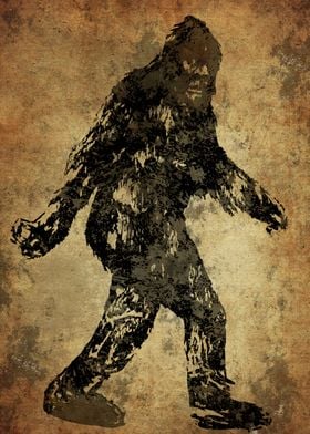 Vintage Bigfoot Sasquatch