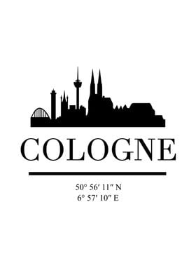 Cologne Skyline Germany