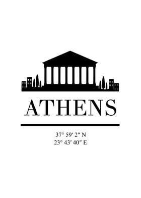 Athens Skyline Greece