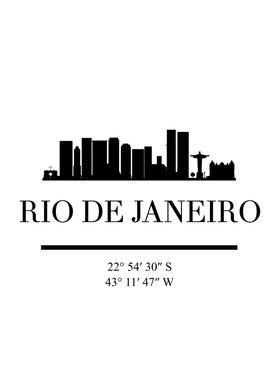 Rio de Janeiro Skyline