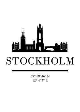 Stockholm Skyline Sweden