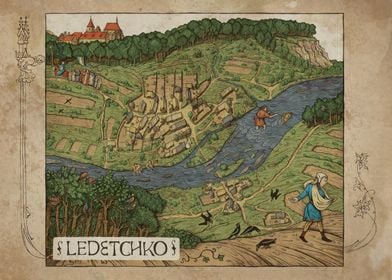 Ledetchko Map