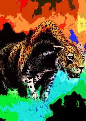 Colorful Animal  Abstract 