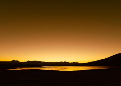 Sunset over Lake Moogerah