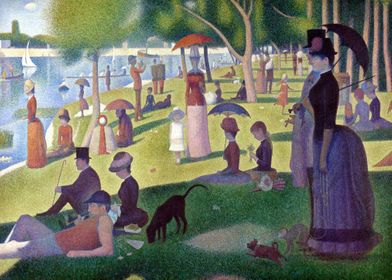 Seurat La Grande Jatte