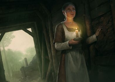 'A Womans Lot Theresa 2' Poster by Kingdom Come Deliverance | Displate