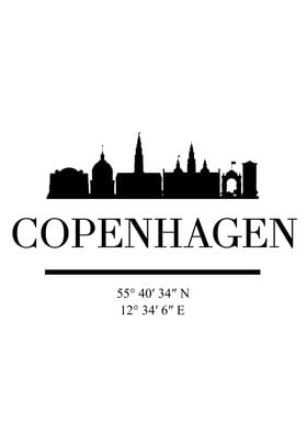 Copenhagen Skyline Denmark