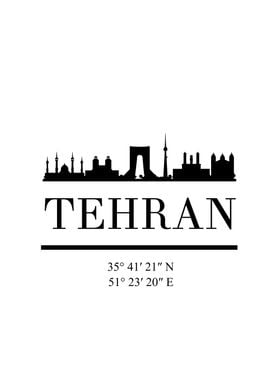 Tehran Skyline Iran City