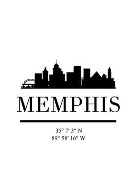 Memphis Skyline Tennessee