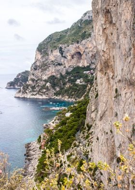 the Isle of Capri in Italy