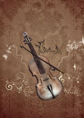 Music violin 