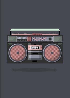 Retro Boombox